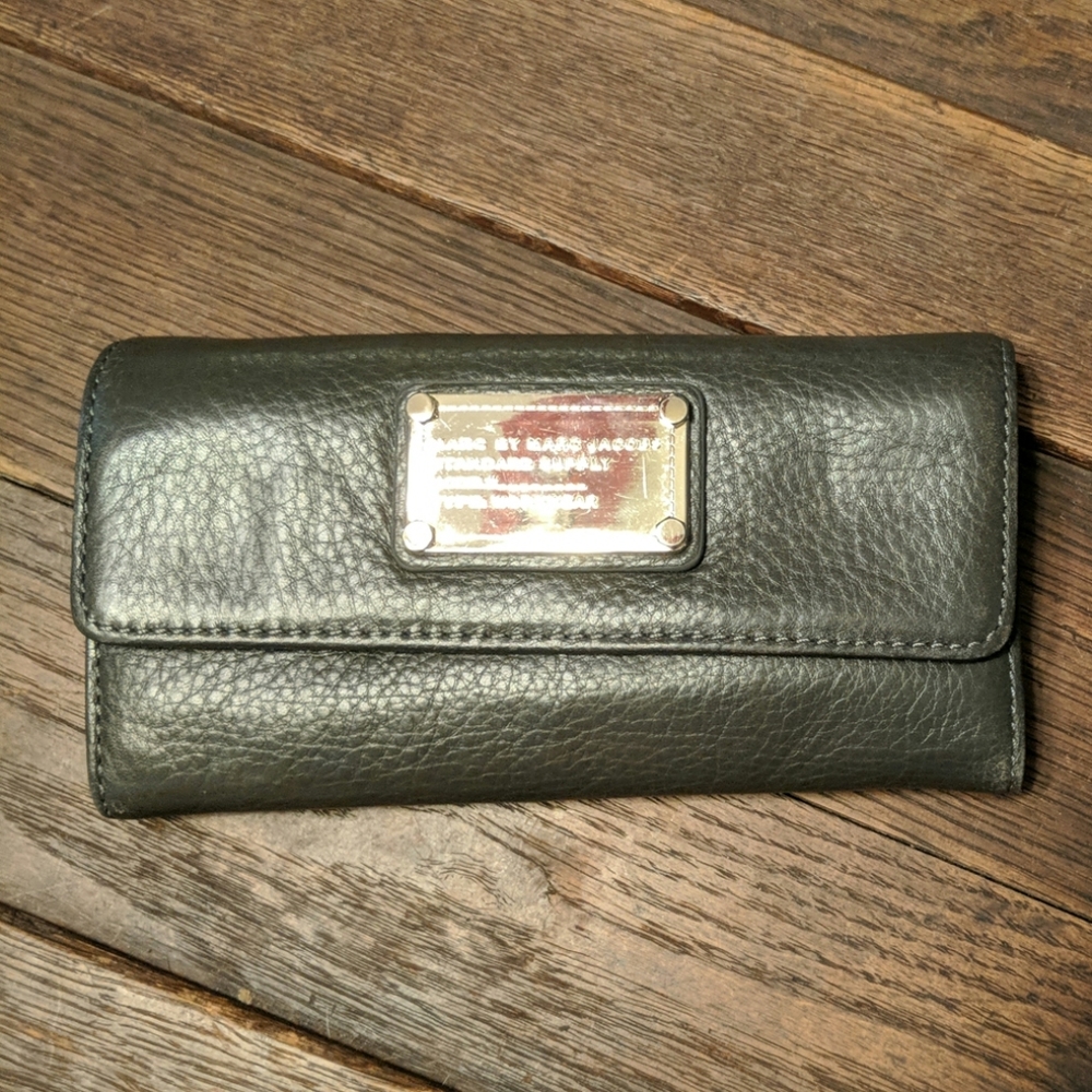 Marc by Marc Jacobs long tri-fold wallet